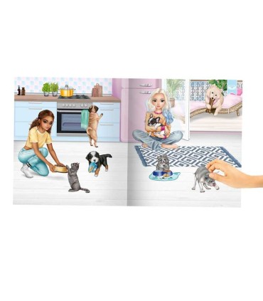 TopModel Stickerworld Kitty & Doggy | lagranota.es