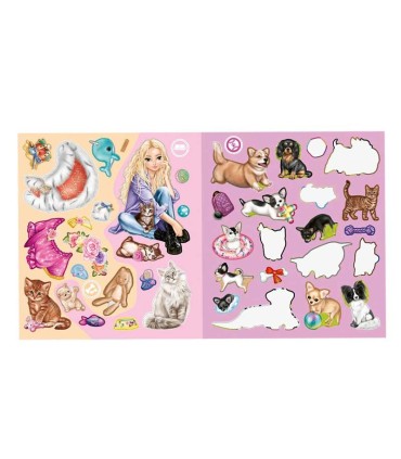 TopModel Stickerworld Kitty & Doggy | lagranota.es