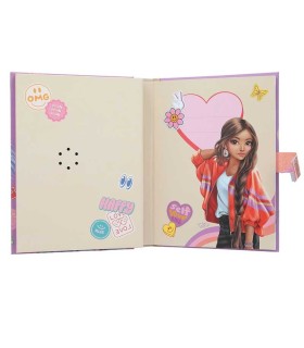 TopModel Diario con Código Secreto y sonido Girl Power