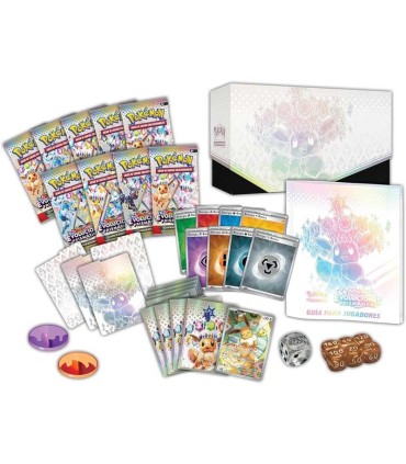 Pokémon Caja De Entrenador Élite Evoluciones Prismáticas Escarlata Y Púrpura