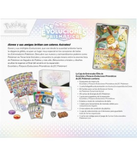 Pokémon Caja De Entrenador Élite Evoluciones Prismáticas Escarlata Y Púrpura