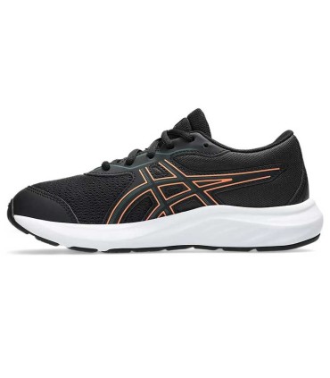 Deportiva Junior Asics Contend 9GS Black/Saxon Green | lagranota.es