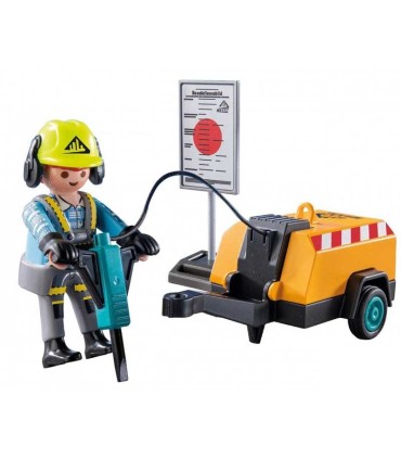 Obrero Playmobil 71752 | lagranota.es