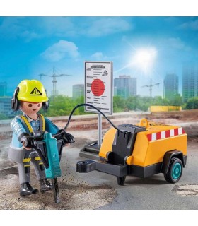 Obrero Playmobil 71752 | lagranota.es