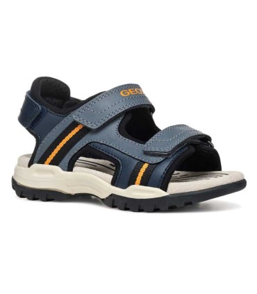 Sandalia  Niño Geox Borealis Navy / Orange | lagranota.es