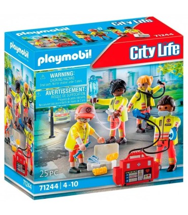 Equipo De Rescate Playmobil 71244 | lagranota.es