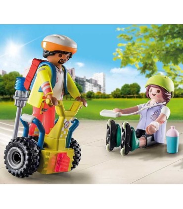 Starter Pack Rescate Con Balance Racer Playmobil 71257 | lagranota.es