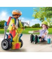 Starter Pack Rescate Con Balance Racer Playmobil 71257