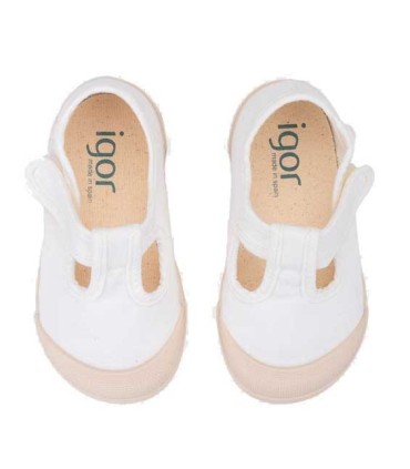 Zapatilla De Lona Pepito Blanco Igor | lagranota.es