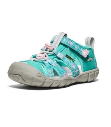 Sandalia Keen Little Kids' Seacamp II Bright Aqua / Pink | lagranota.es
