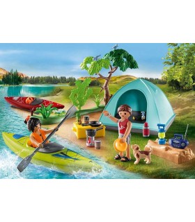 Camping Con Hoguera Playmobil 71425 | lagranota.es