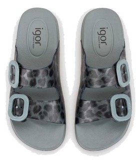 Sandalia Igor Habana Brillo Leo Verde