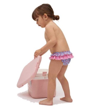 Bañador Culetín Bebé Pequeñas Flores Ysabel Mora | Bikinis en La Granota