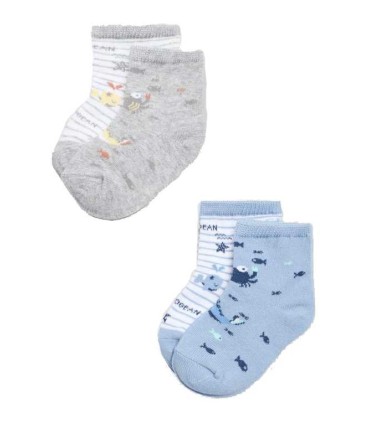 Calcetín Tobillero Bebé Pack de 2 Unidades | lagranota.es