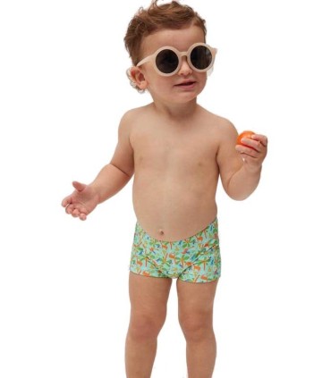 Bañador Bóxer Con Estampado de Palmeras Ysabel Mora| lagranota.es