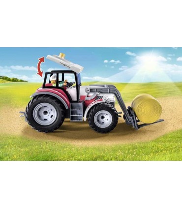 Tractor Grande Con Accesorios Playmobil 71305 | lagranota.es