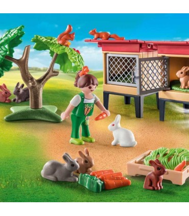 Conejera Playmobil 71252 | lagranota.es