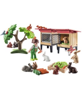 Conejera Playmobil 71252