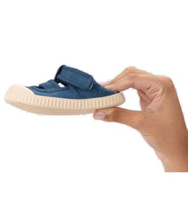 Sandalia De Lona Igor Berri BRF Azul Marino | lagranota.es