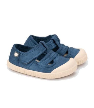 Sandalia De Lona Igor Berri BRF Azul Marino | lagranota.es
