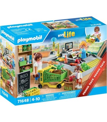 Supermercado Ecológico Playmobil 71648 | lagranota.es