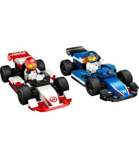 Coches De F1 Williams Racing y Haas F1 Lego 60464 | lagranota.es