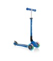 Patinete Globber Primo Lights Azul Plegable