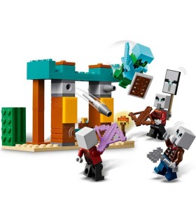 La Patrulla Del Desierto De Los Maldeanos Lego Minecraft 21267