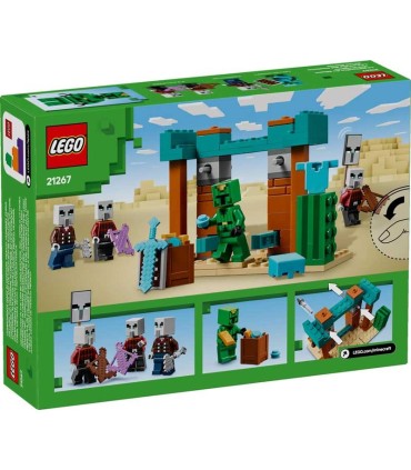 La Patrulla Del Desierto De Los Maldeanos Lego Minecraft 21267 | lagranota.es