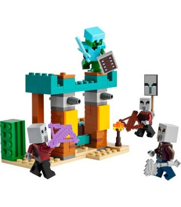 La Patrulla Del Desierto De Los Maldeanos Lego Minecraft 21267 | lagranota.es