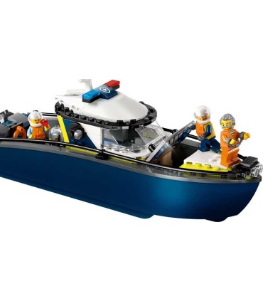 Persecución En Barco De Policía Lego City 60456 | lagranota.es