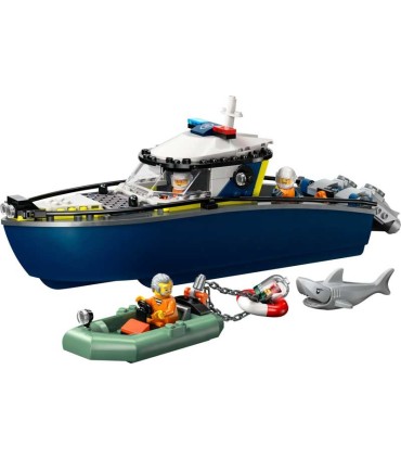 Persecución En Barco De Policía Lego City 60456 | lagranota.es