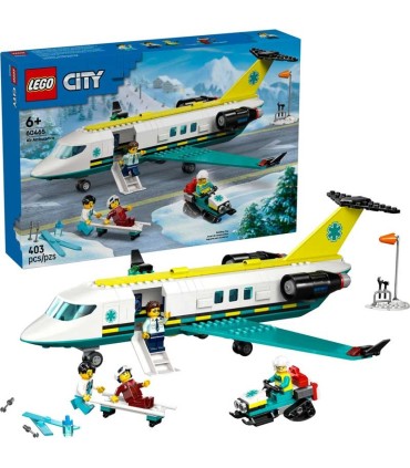 Ambulancia Aérea De Emergencia Lego City 60465 | lagranota.es