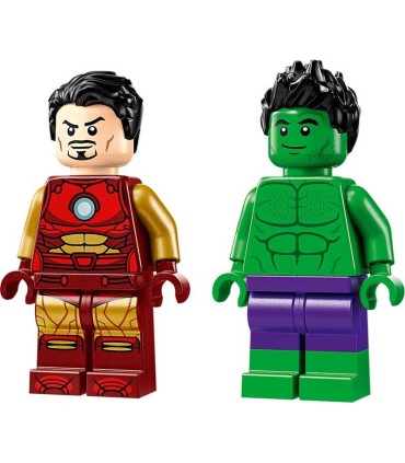 Iron Man Con Moto Y Hulk Lego Marvel 76287 | lagranota.es