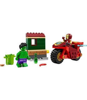 Iron Man Con Moto Y Hulk Lego Marvel 76287 | lagranota.es
