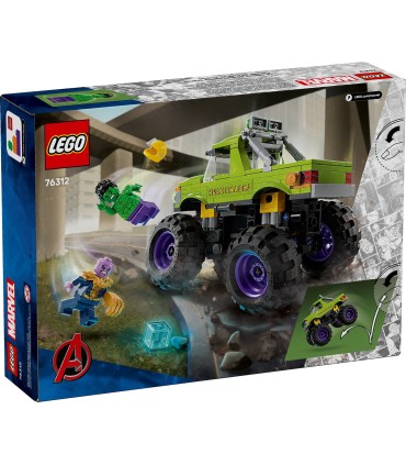 Camión De Hulk Vs. Thanos Lego Súper Héroes 76312 | lagranota.es