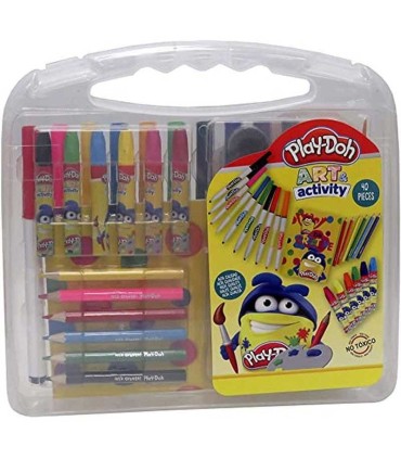 Maletín De Dibujo 40 Piezas Play-Doh | lagranota.es
