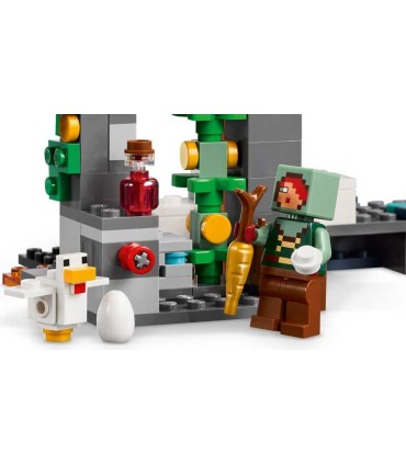 El Encuentro Con El Custodio Lego Minecraft 21274 | lagranota.es