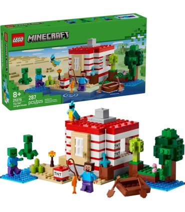 La Casa-Dinamita De La Selva Lego Minecraft 21275 | lagranota.es