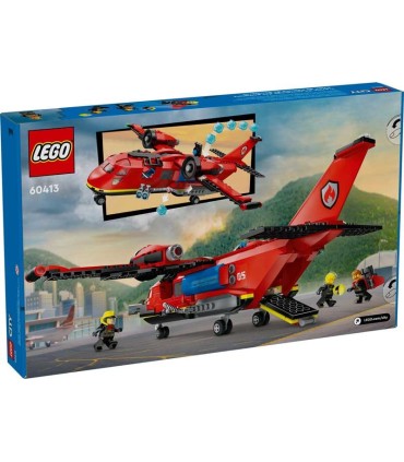 Avión De Rescate De Bomberos Lego City 60413 | lagranota.es