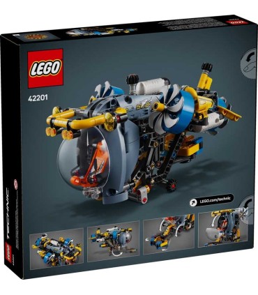 Submarino De Aguas Profundas Lego Technic 42201 | lagranota.es