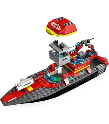 Lancha De Rescate De Bomberos Lego City 60373 | lagranota.es
