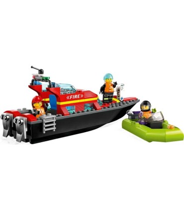 Lancha De Rescate De Bomberos Lego City 60373 | lagranota.es