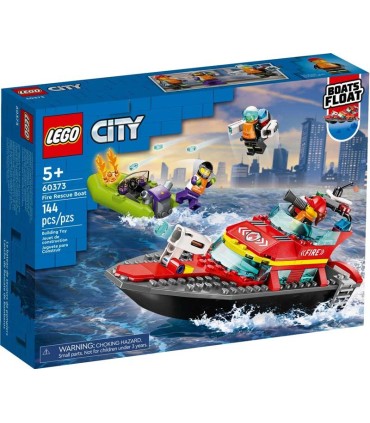 Lancha De Rescate De Bomberos Lego City 60373 | lagranota.es