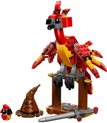 Fawkes: Fénix De Dumbledore Lego Harry Potter 76448 | lagranota.es