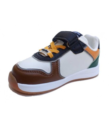 Deportiva Conguitos Goflex Blanco y Azul con Luces | Deportivas en La G...