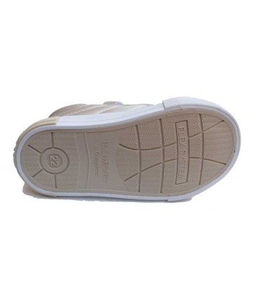 Botín Alto Osito Goflex Dorado| Botas en La Granota