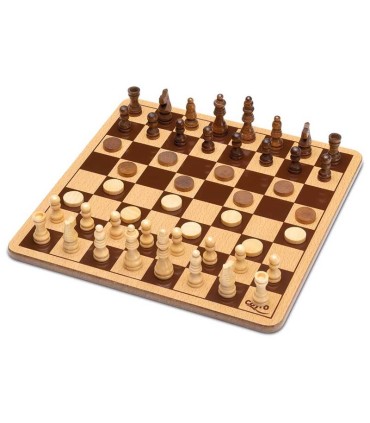 Juego Ajedrez Y Damas Metal Box | lagranota.es