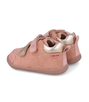 Zapato Blandito Serraje Laminado Garvalín Rosa | lagranota.es