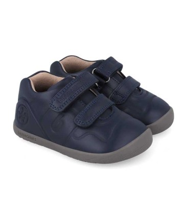 Zapato Respetuoso Bebé Biomecanics Azul Ocean | lagranota.es